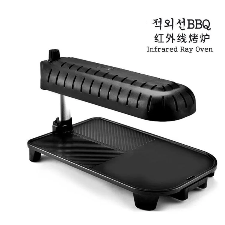 

Домашний бездымный гриль для дома 1390 Вт антипригарный Инфракрасный нагревательный Электрический гриль 220 В антипригарная пластина для барбекю