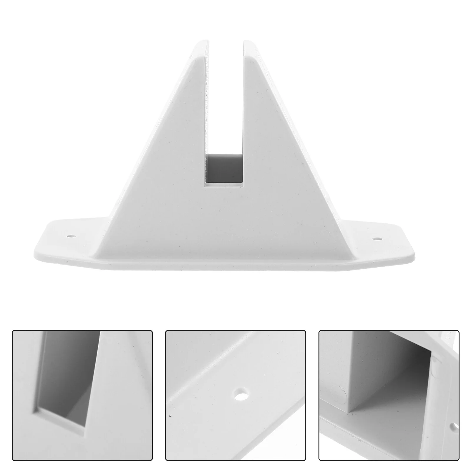 

Small Fence Plastic Parts Holder Fixed Support Yard Stand Accessories Fences Base Kit