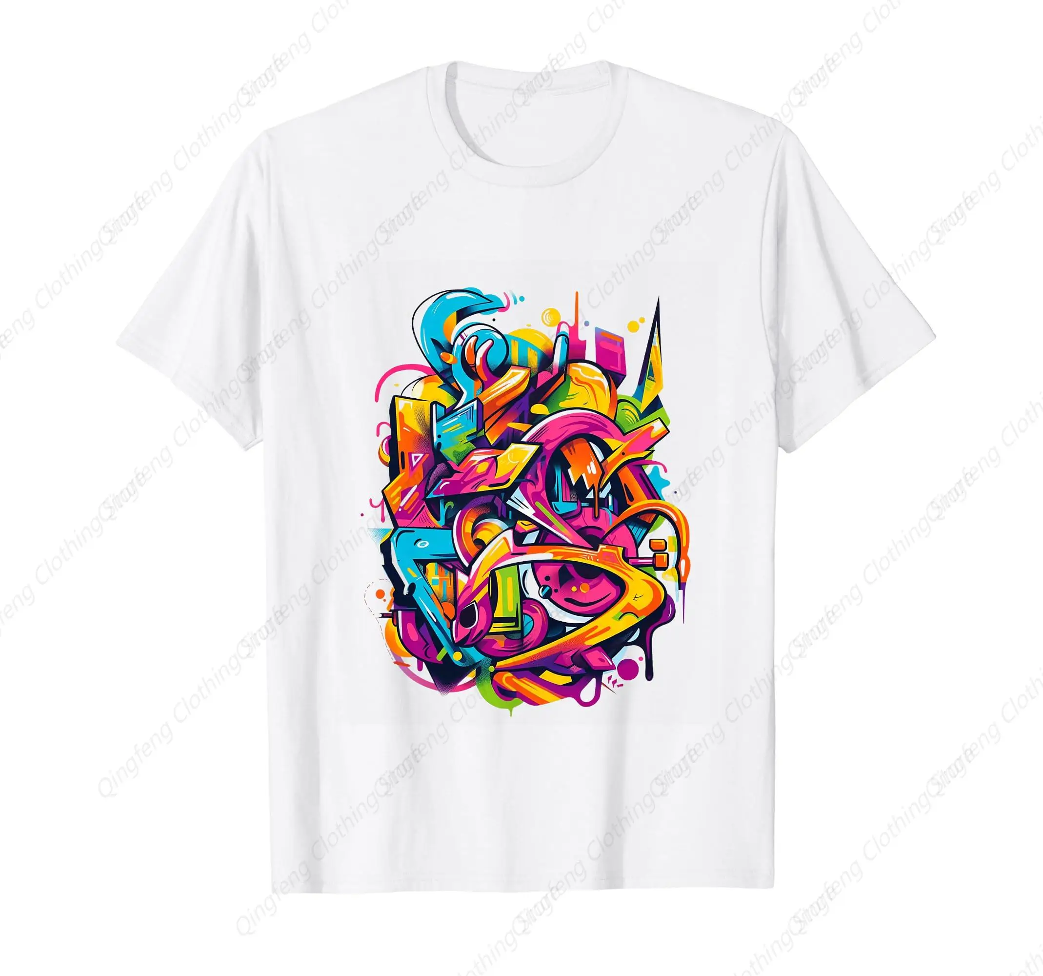 Футболка в стиле граффити