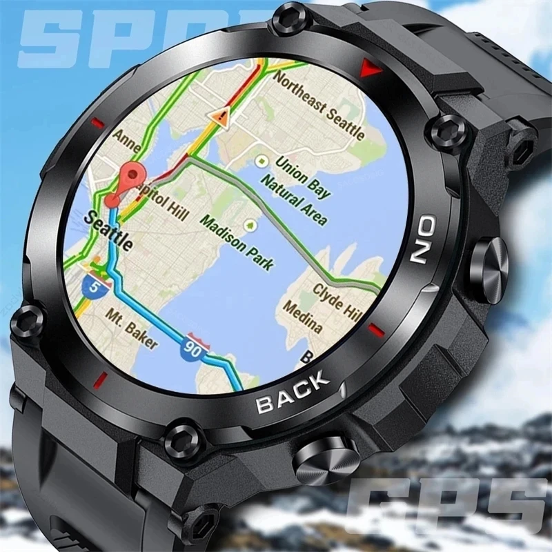 

Swim/Running Smartwatch Sport GPS Speed Smart Watch Men Women GPS Connect Watch Fit For Iphone/Huawei/Xiaomi VS Garmina Sereis 8