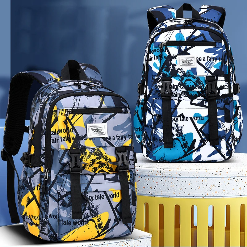 Fashion Backpack Children School Bags for Teenagers Girls Boys Waterproof Kids Students Primary School Backpack mochila infantil