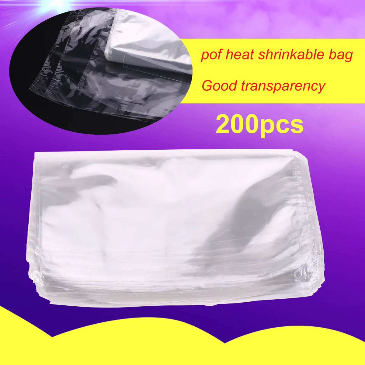 

Shrink Heat Wrap Bagsfilm Bath Bag Bombs Packagaing Pvcsoap Packaging Gift Cellophane Sealer Pouch Shoe Baskets Wrapper Rollbomb