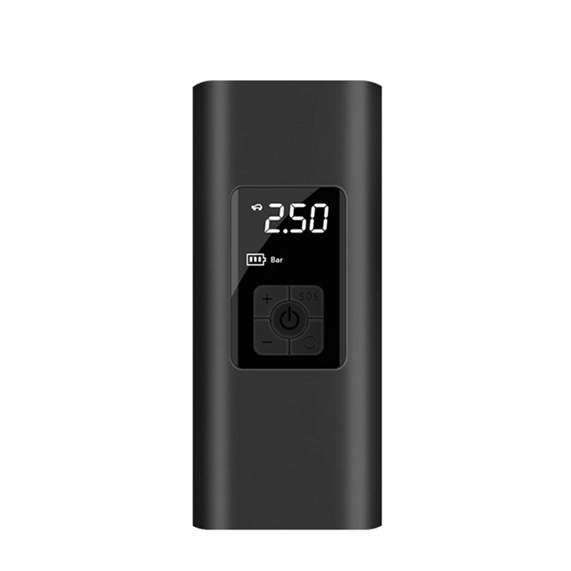

Portable Smart Wireless Air Pump With Light Digital Display Car Air Pump Bicycle Basketball Air Pump