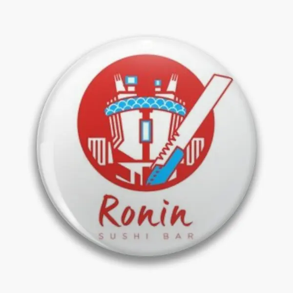 Эмблема Titanfall 2 Ronin для суши-бара мягкая булавка на пуговицах мультяшный модный