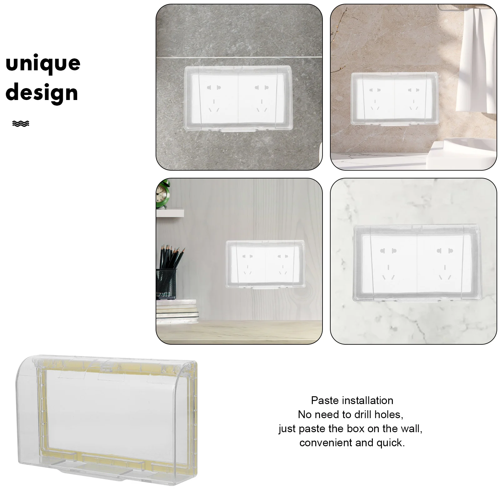 Водонепроницаемая розетка крышка розетки наружная вилка защита погодовые