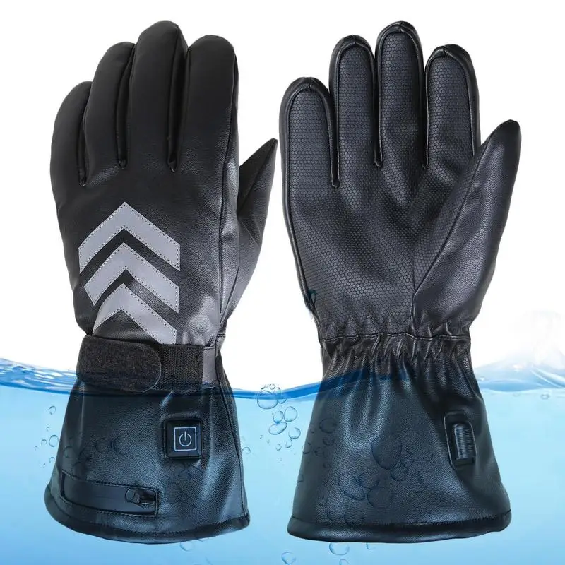 

Ski Heating Gloves Motorcycle Gloves Heated Gloves Electric Warm Gloves With 3 Temp Settings Racing Riding Gloves Winter Gloves