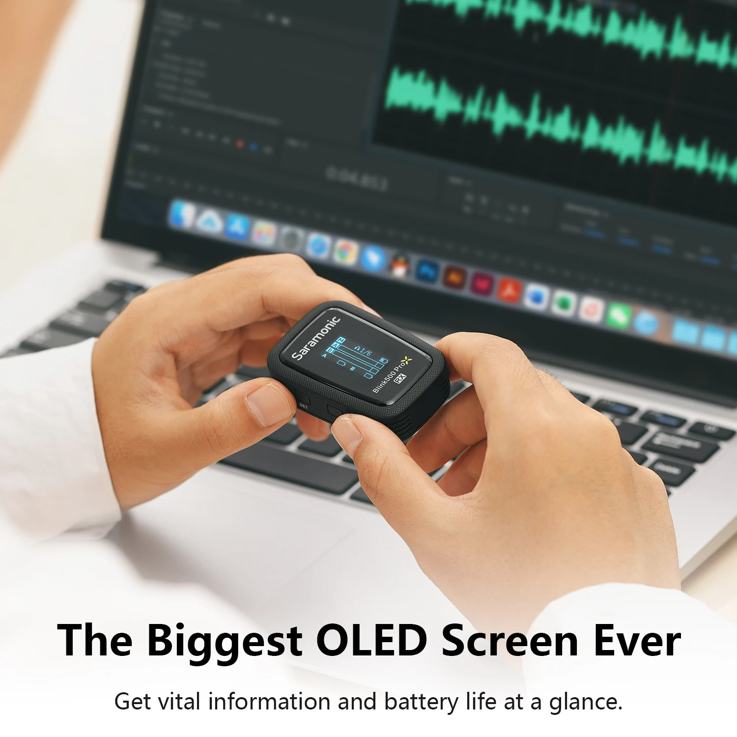 Беспроводной петличный микрофон Saramonic Blink500 ProX B2R