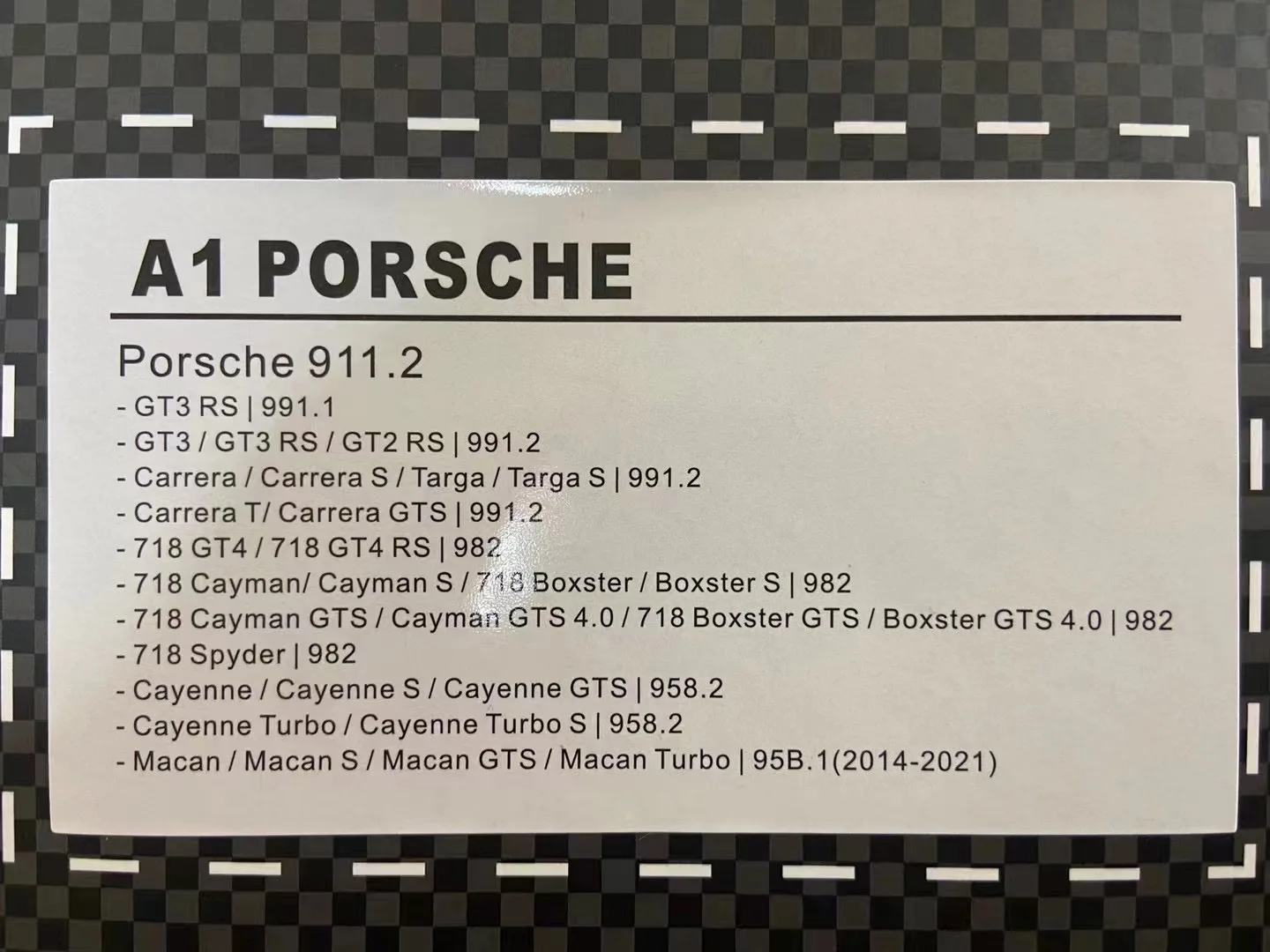 Подходят для старой версии дисковых магнитных переключателей Porsche 911 2-GT3 RS | 991