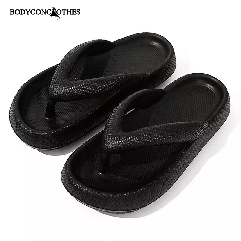 Hot Solid Women Men Slippers Home EVA Flip Flops Women Indoor Sandals Summer Men Sandals Anti-Slip Bathroom Platform Slippers