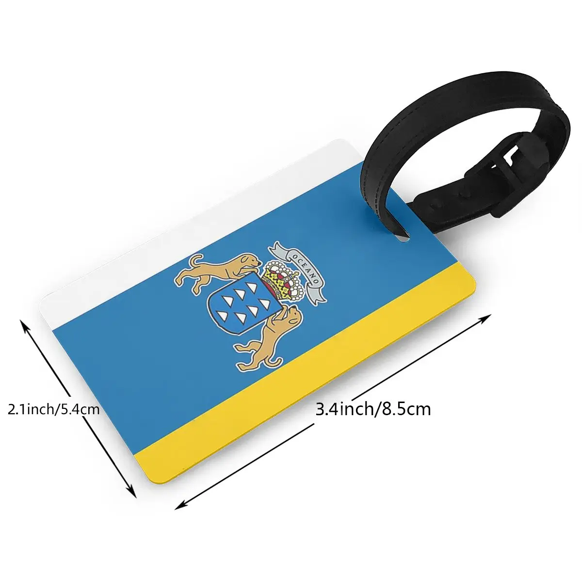 Флаг Испании Океа Канарские острова Багажные бирки Чемодан Дорожный багаж