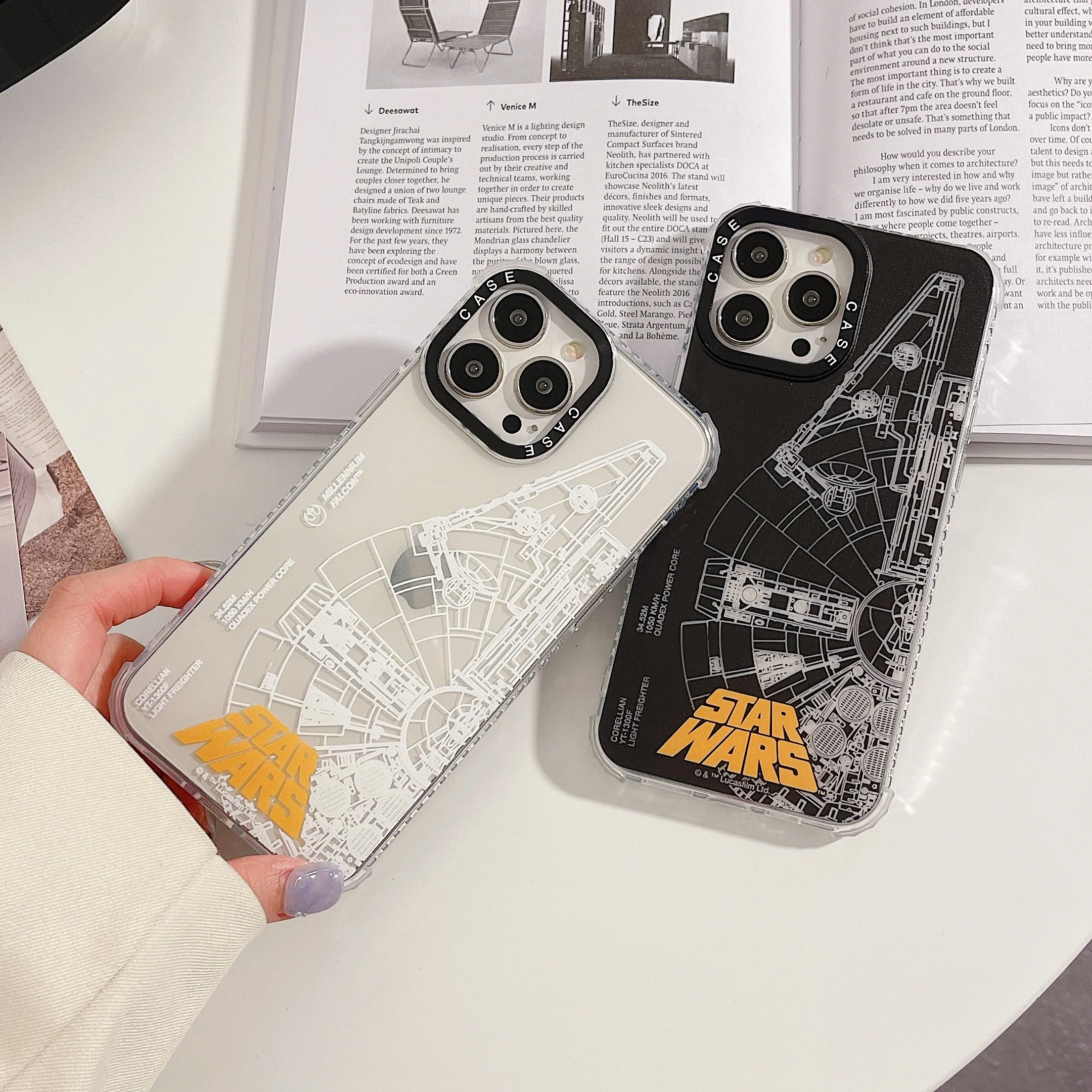 

Fashion Stars wars Battleship Line Phone Cases For iPhone 13 12 11 Pro Max XR XS MAX X 7/8plus Anti-drop Clear Soft TPU Cover