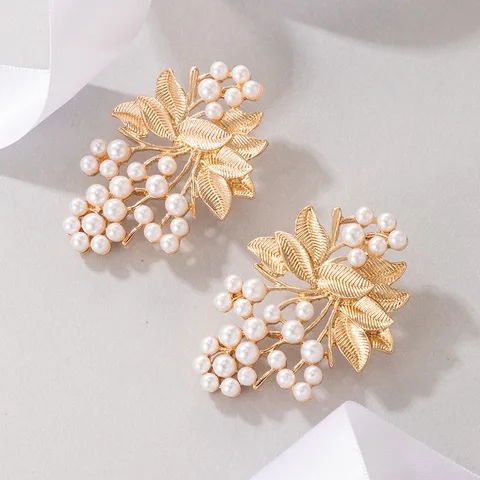 Tocona серьги-гвоздики с искусственным жемчугом