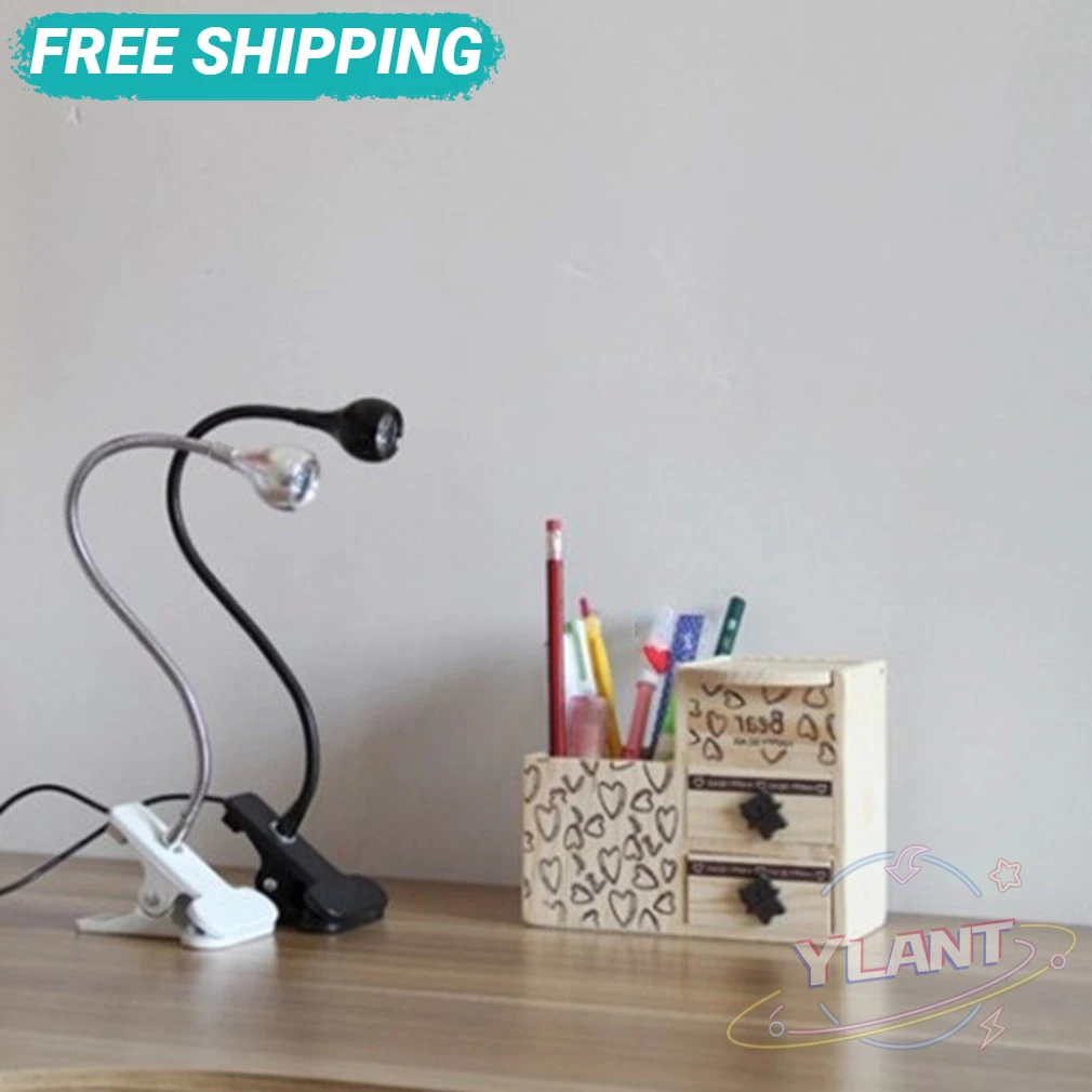 

Led Ultraviolet Lights Clip-On Flexible Metal Tube UV Lamp USB Mini UV Gel Curing Light Desk Lamp Nail Dryer For DIY Nail Art