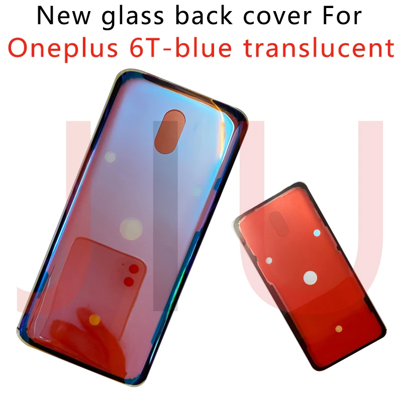 Стеклянная задняя крышка батарейного отсека для OnePlus 6/6T замените стеклянный