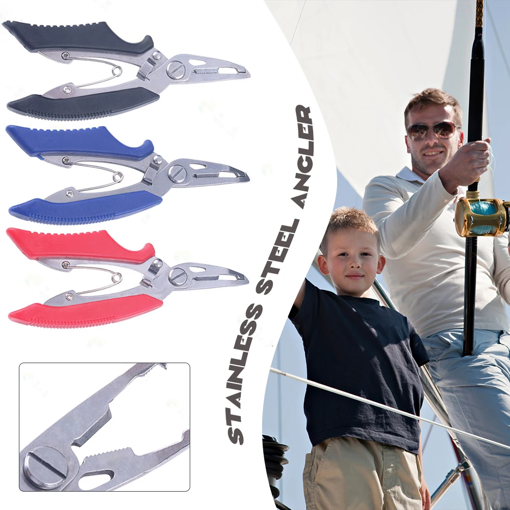 

Lure Pliers Fishing Pliers Curved Jaw Gripper Upgrade Fishing Pliers Set Fly Fishing Tools Set Ice Fishing