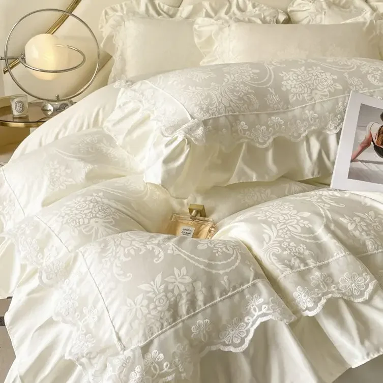 

Комплект постельного белья Lshah из шелка 4 шт.