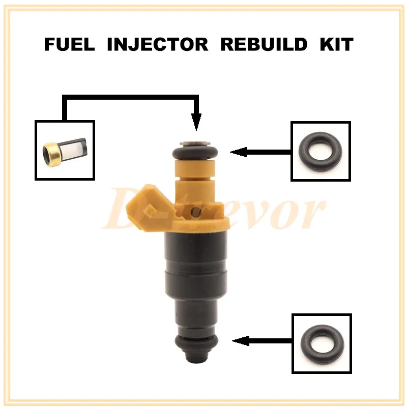 Ремкомплект топливной форсунки для KIA Sephia Stufenheck FA 1.5i 1996 1997 OEM K 37013250