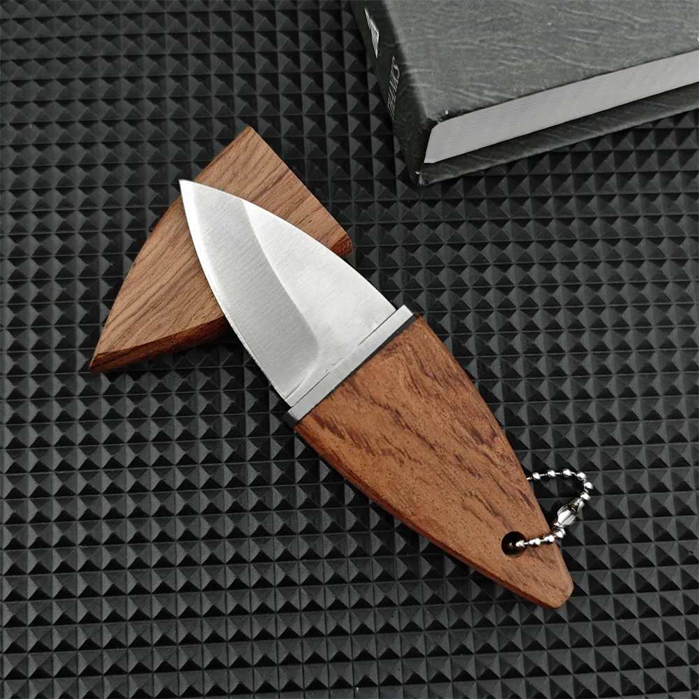 Портативный Многофункциональный Мини-нож С Фиксированным Лезвием И Ожерельем