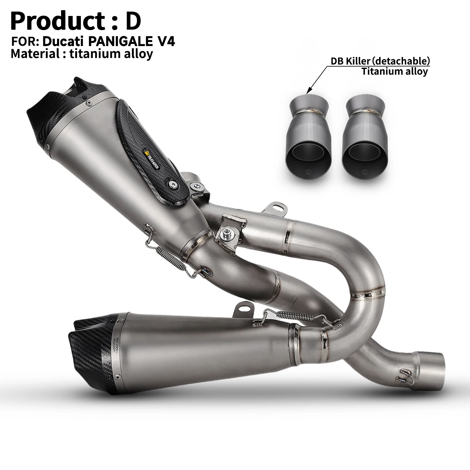 

Наклонная выхлопная линия Arro Titanium Streetfighter V4 для Ducati Panigale V4 Streetfighter V4 SP