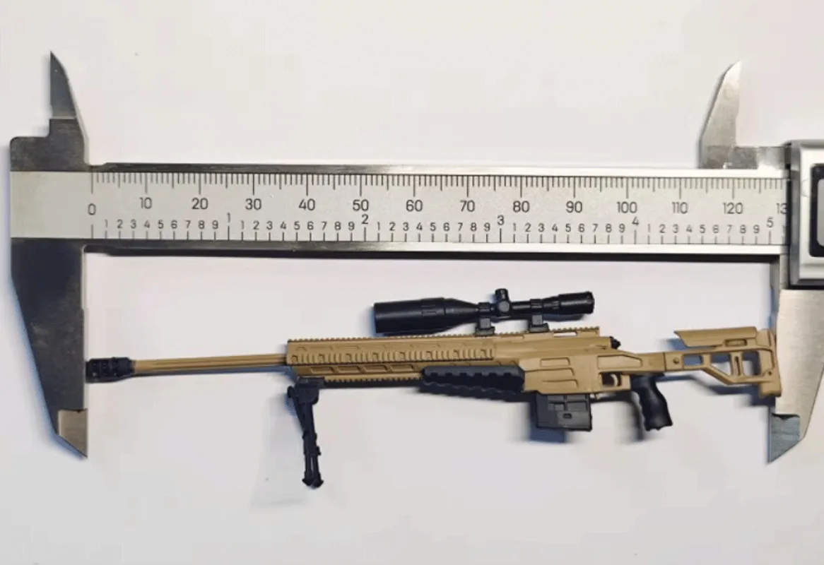 

1/12 scale Soldier New T5000 Gun 1:12 weapon for 6 "doll toys