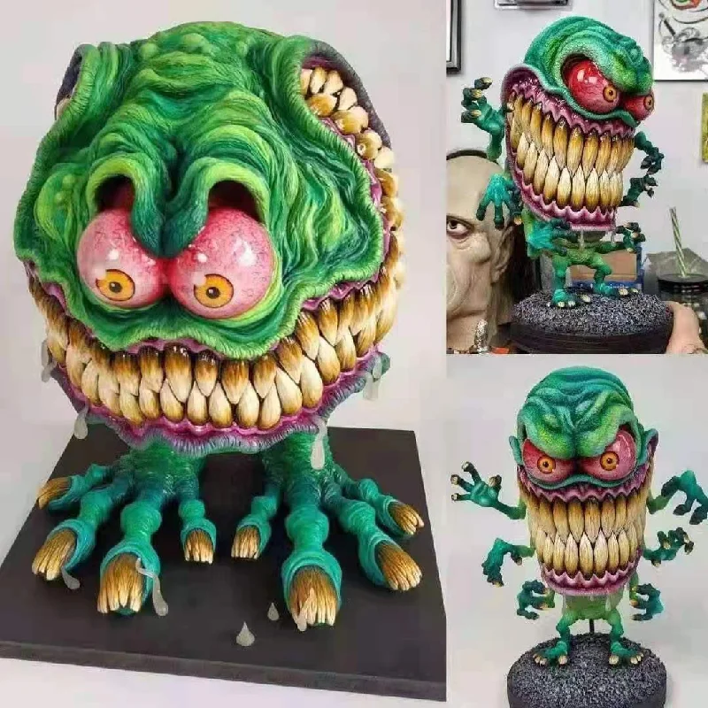 

Angry Big Mouth Monster Resin Ornament Monster Resin Crafts Home Decoration Design Mutant Monster Alien Ornament