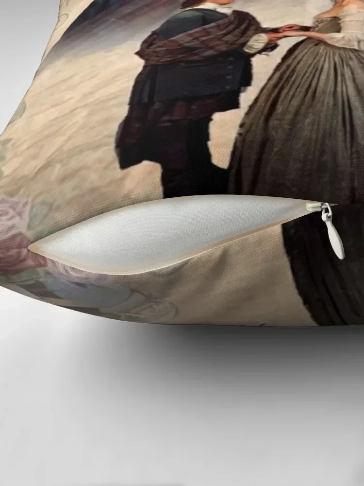 Свадебные наволочки с изображением Джейми и Клэр Фрейзер/Outlander роскошные