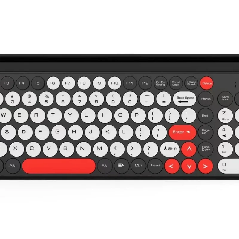 Беспроводная двухрежимная офисная клавиатура Bluetooth 2 4G со слотом для карт