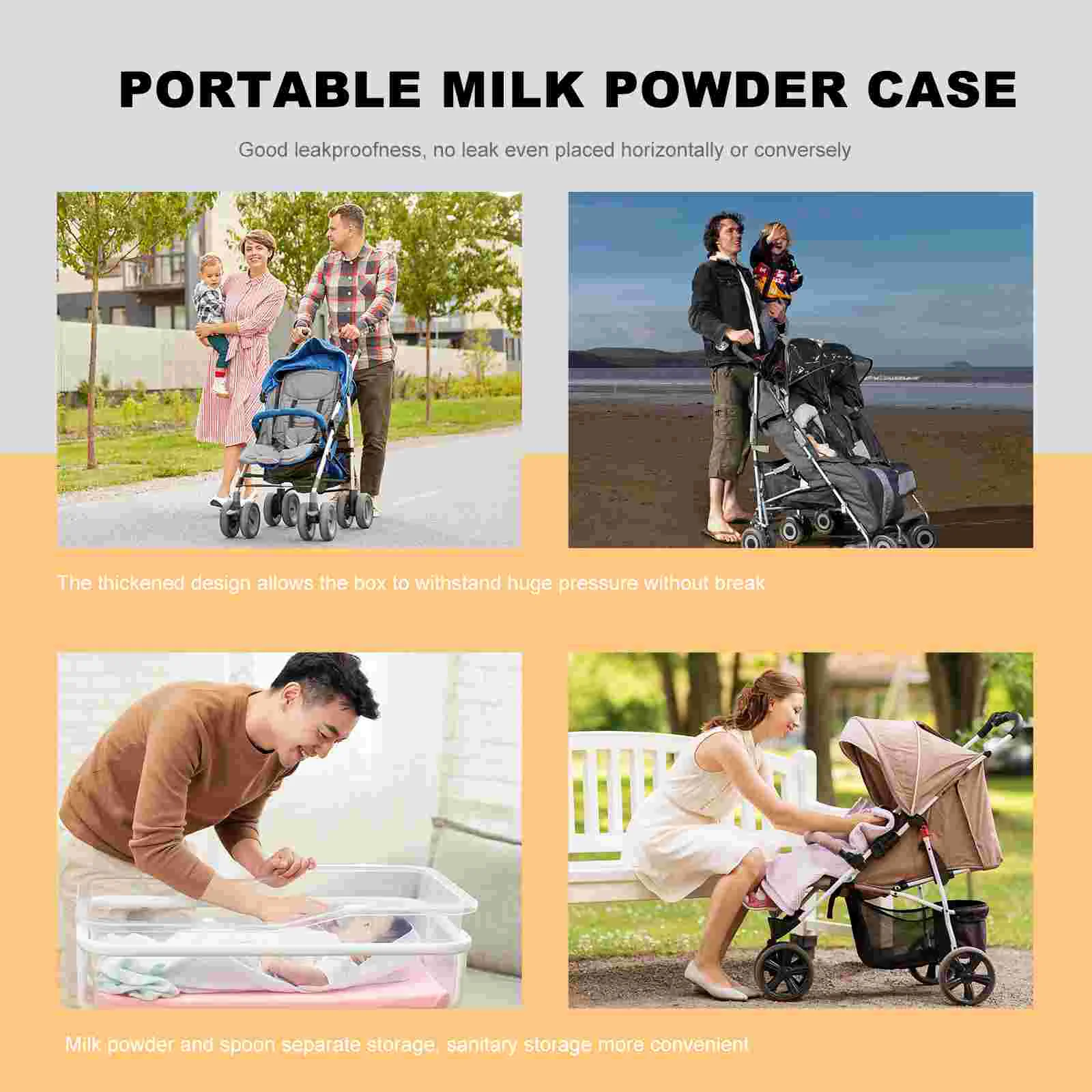 Диспенсер для сухого молока портативные коробки без разлива контейнер детского