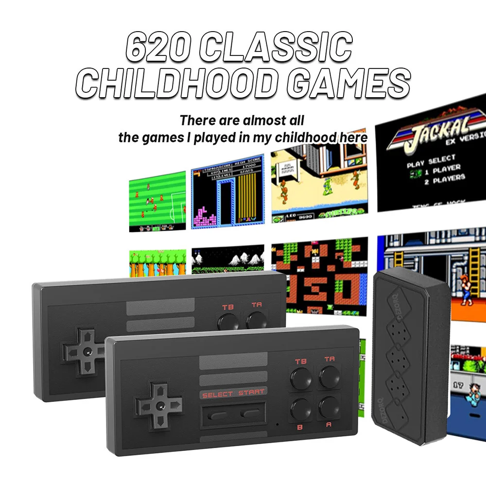 Мини ТВ Ретро портативная игровая консоль AV выход 8 бит игровой джойстик