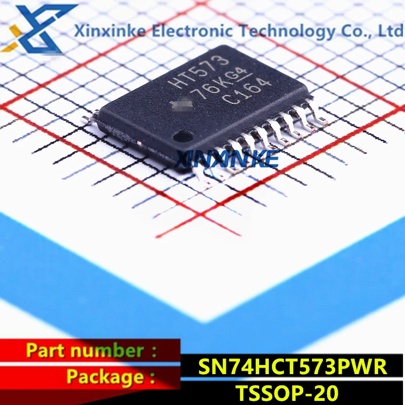 

SN74HCT573PWR Mark:HT573 TSSOP-20 Latches Octal Transp D Type Latch Logic ICs 8 Circuit Brand New Original