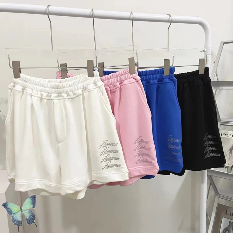 

Simple Style WE11DONE Cotton Shorts Men Women 2022 Welldone Short Pants