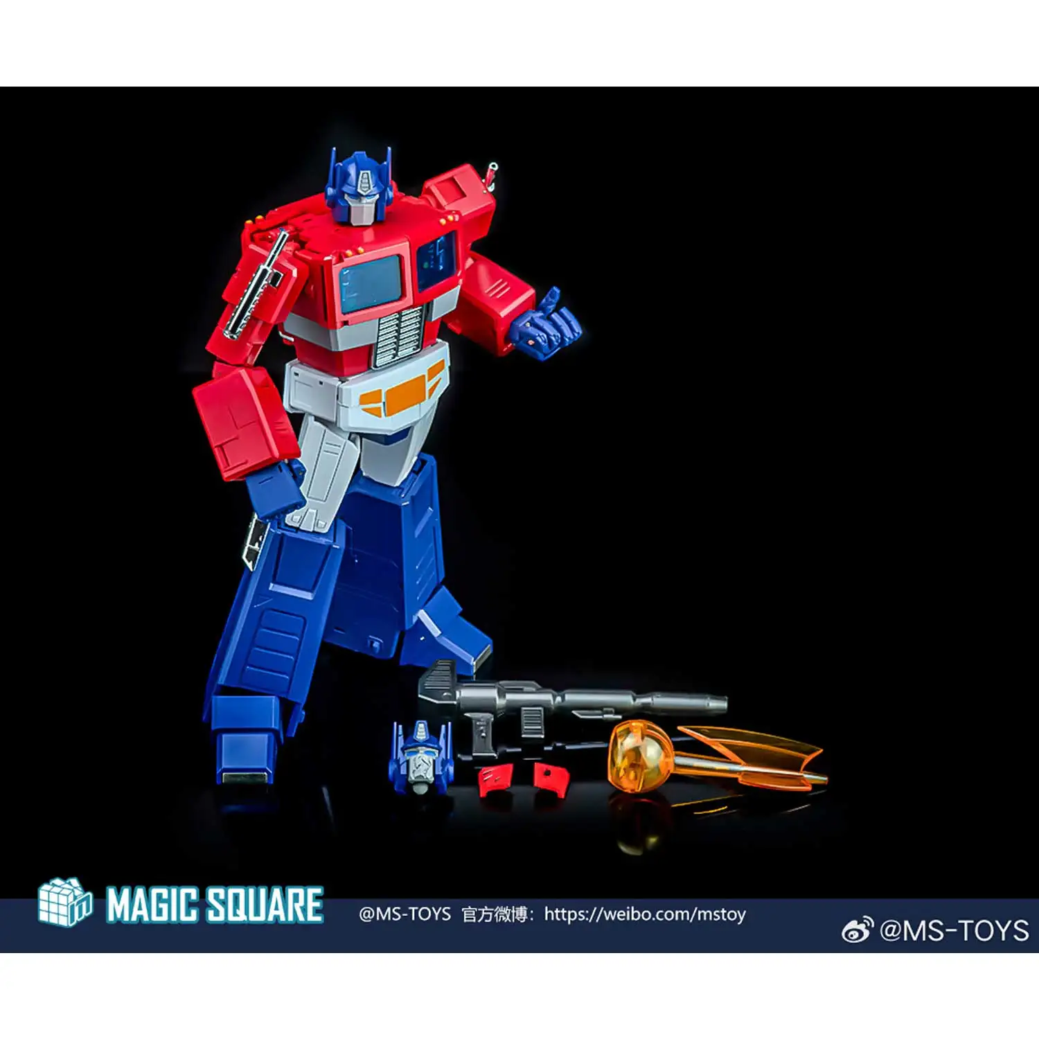 [В наличии] MS-TOYS Transformation MS-02EX MS02EX 24CM OP Commander 2.0 Light Of Freedom MP Scale Фигурка Игрушка