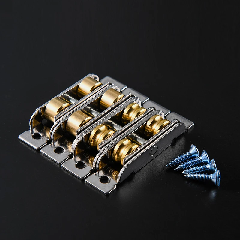 

2 двери и окна из нержавеющей стали, бесшумные нейлоновые ролики, колесо, раздвижные двери, аксессуары для стеклянной магнитной раздвижной д...