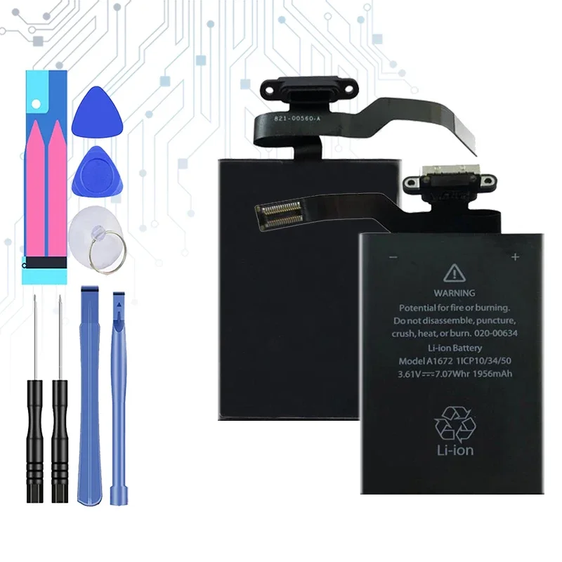 Сменный аккумулятор емкостью 56 мАч 020-00633 A1672 020-00634 для Apple Magic Mouse 2