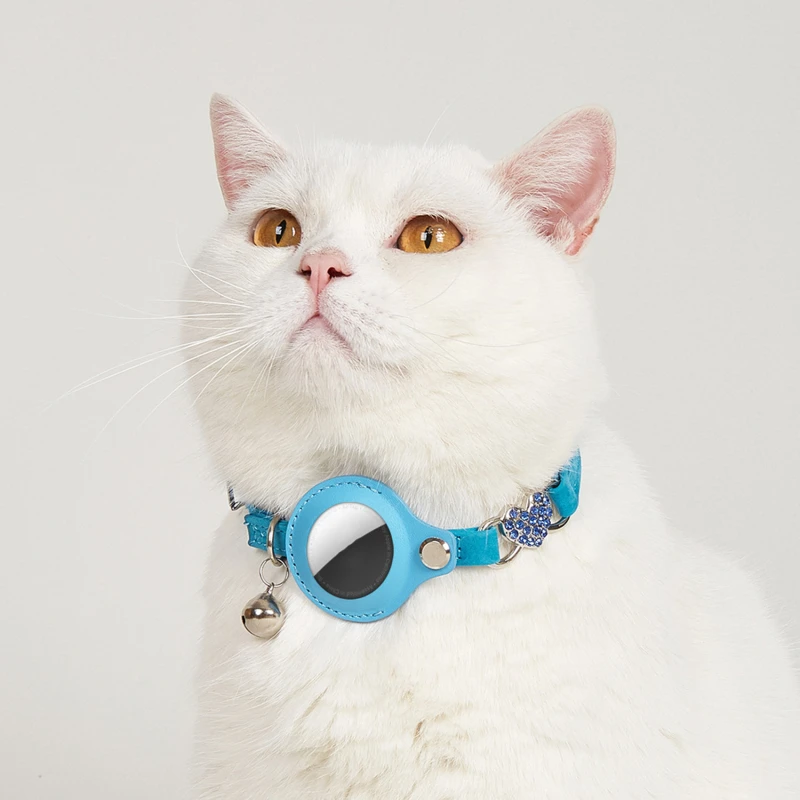 Ошейник для кошек светоотражающий аксессуар домашних животных с цветными