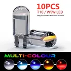 10 шт., автомобисветильник светодиодные лампы T10 W5W для Renault Megane 2 3 Duster Logan Clio 4 3 Laguna 2 Sandero Scenic