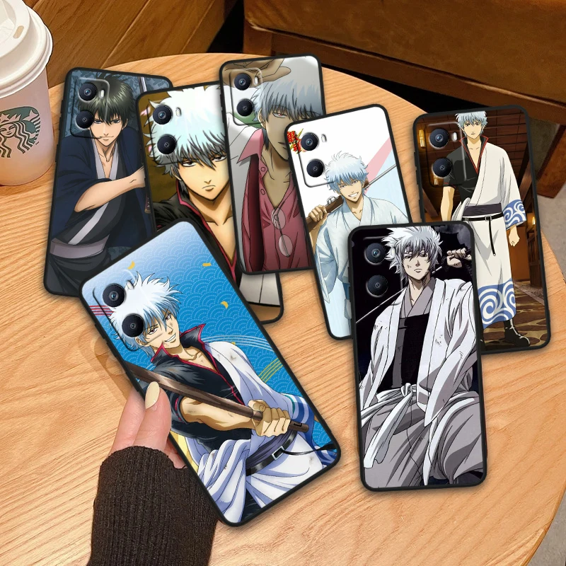 Крутой силиконовый чехол из ТПУ для OPPO A98 A96 A94 A74 A72 A57S A55 A53S A15S A16K A5 с аниме Джин Тама