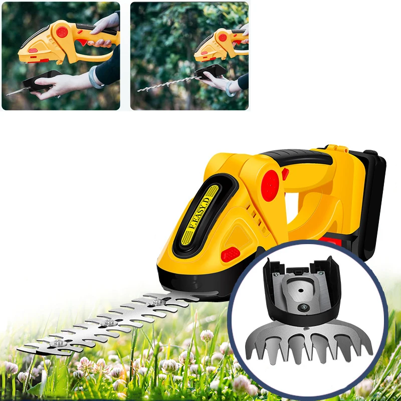 

Hedge Trimmer Electric Trimmer 2 in1 Lithium-ion Cordless Garden Tools Hedge Trimmer For Makita Battery Hedge Trimmers for Grass