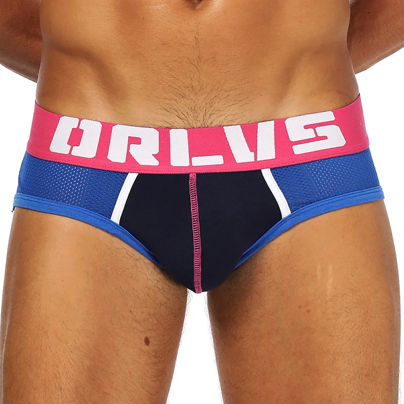 

Men's Underwear Briefs Low-waist Breathable Pants Fashion Elastic U Pouch Close-fitting Comfortable Pure Cotton Underpants