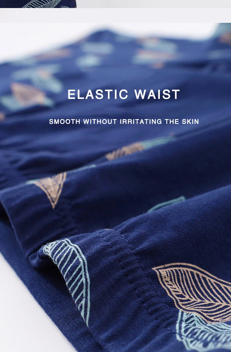 Men's Underwear Four Corner Boxing Pants Short Pure Cotton Flat Corner Youth Breathable Shorts Moisture Sensitive Sexy Underwear