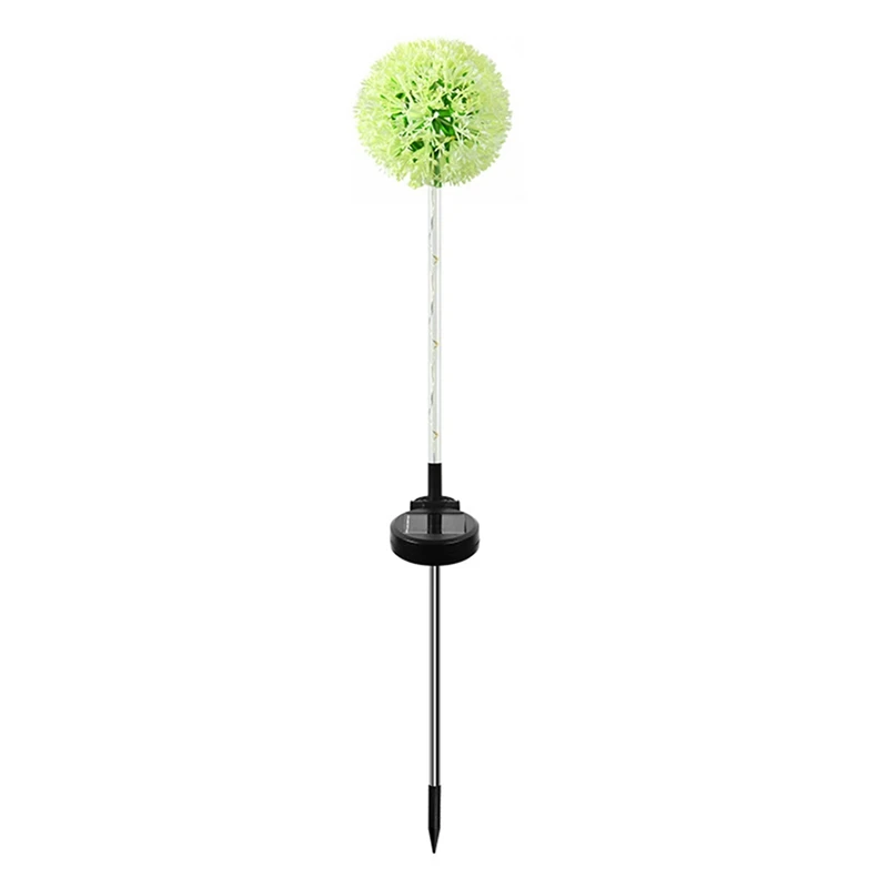 

HOT-Dandelion Garden Lights Outdoor Waterproof LED Flower Solar Stakes Light Pathway Yard Patio Villa Lawn Decorative