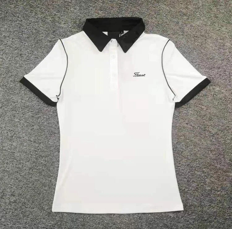 

Spring and summer new golf clothes slim fit Korean version net red breathable quick drying top golf clothes women's Jersey