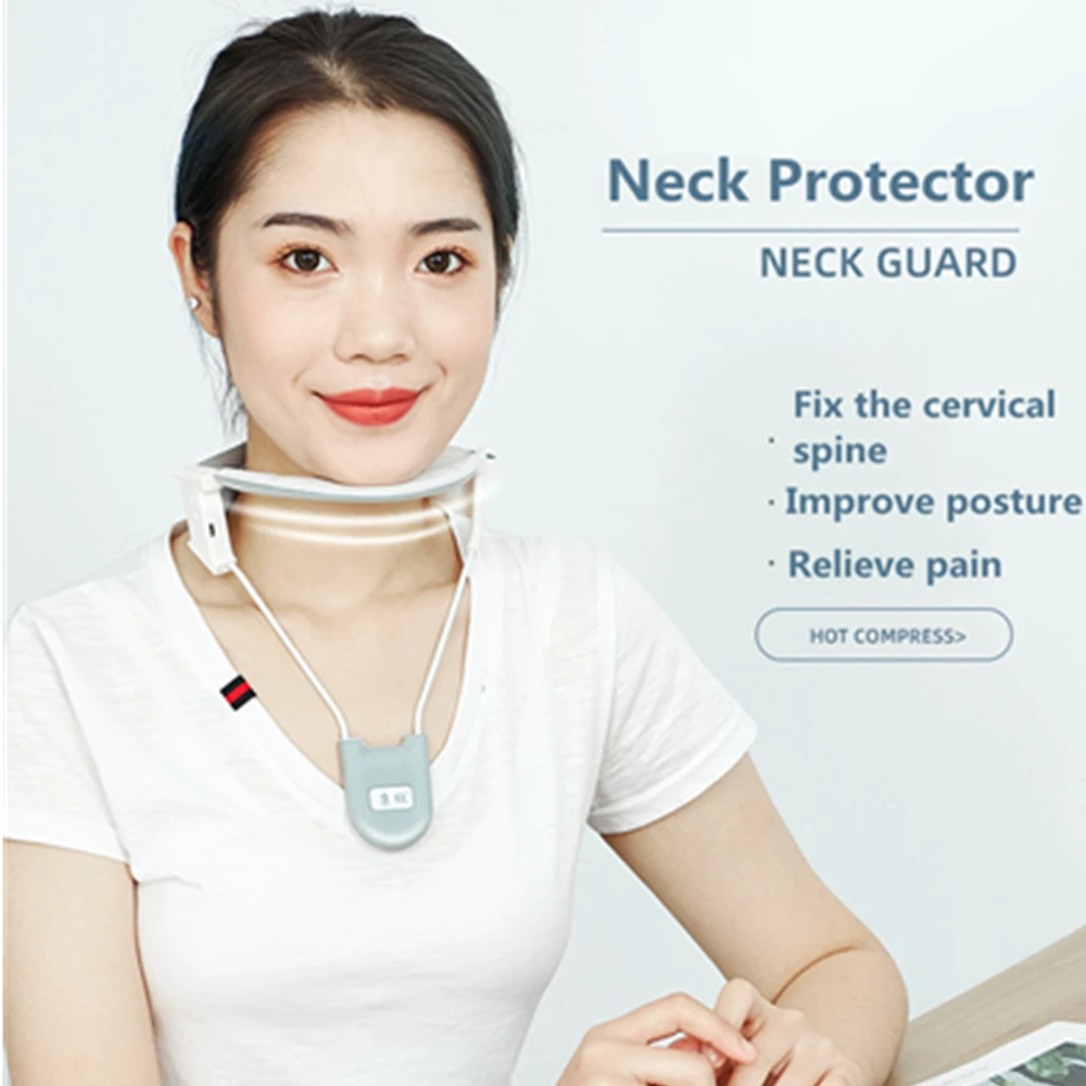 

Lightweight NECK Helper Braces Pain,Supports Improving Forward Head Posture with heat Discreet Comfortable Cervical Collar