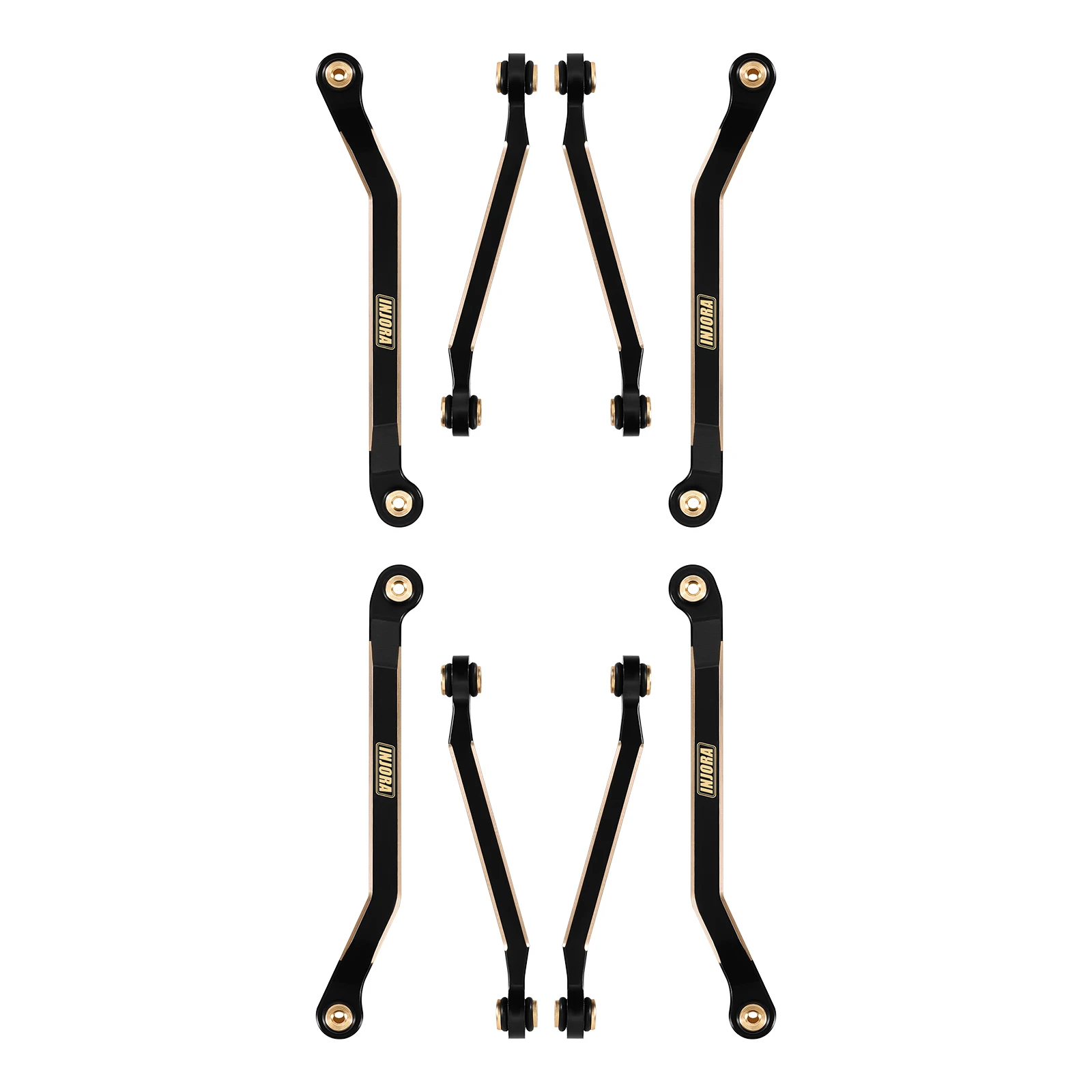 Черное Латунное покрытие звенья шасси с высоким зазором рулевого управления для