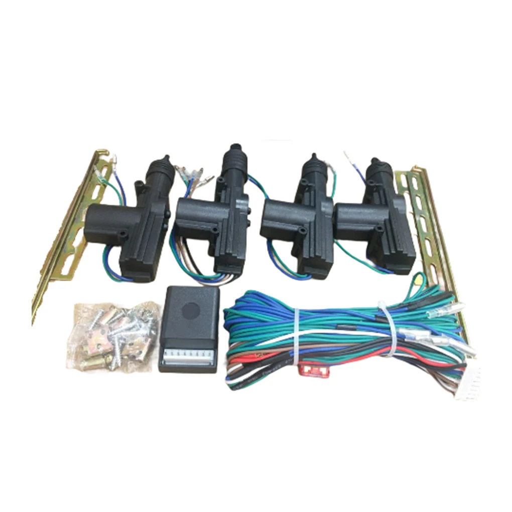 

Central Locking Kit Door Auto Car Remote Foldable Keyless Security Systems Lightweight Key Control Plastic Lock for Automobile