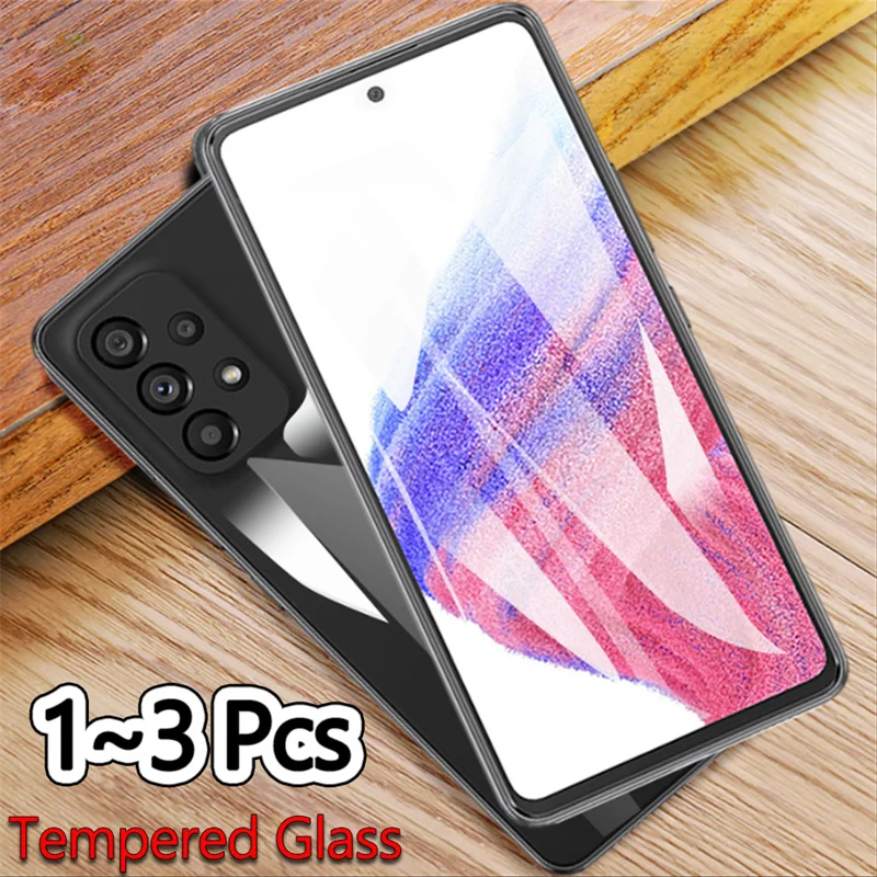 

1~3 Pcs Glass, A53 5G Glass for Samsung A53 Screen Protector A33 A73 Samsung A 53 Tempered Glass Film Samsung Galaxy A53 Glass