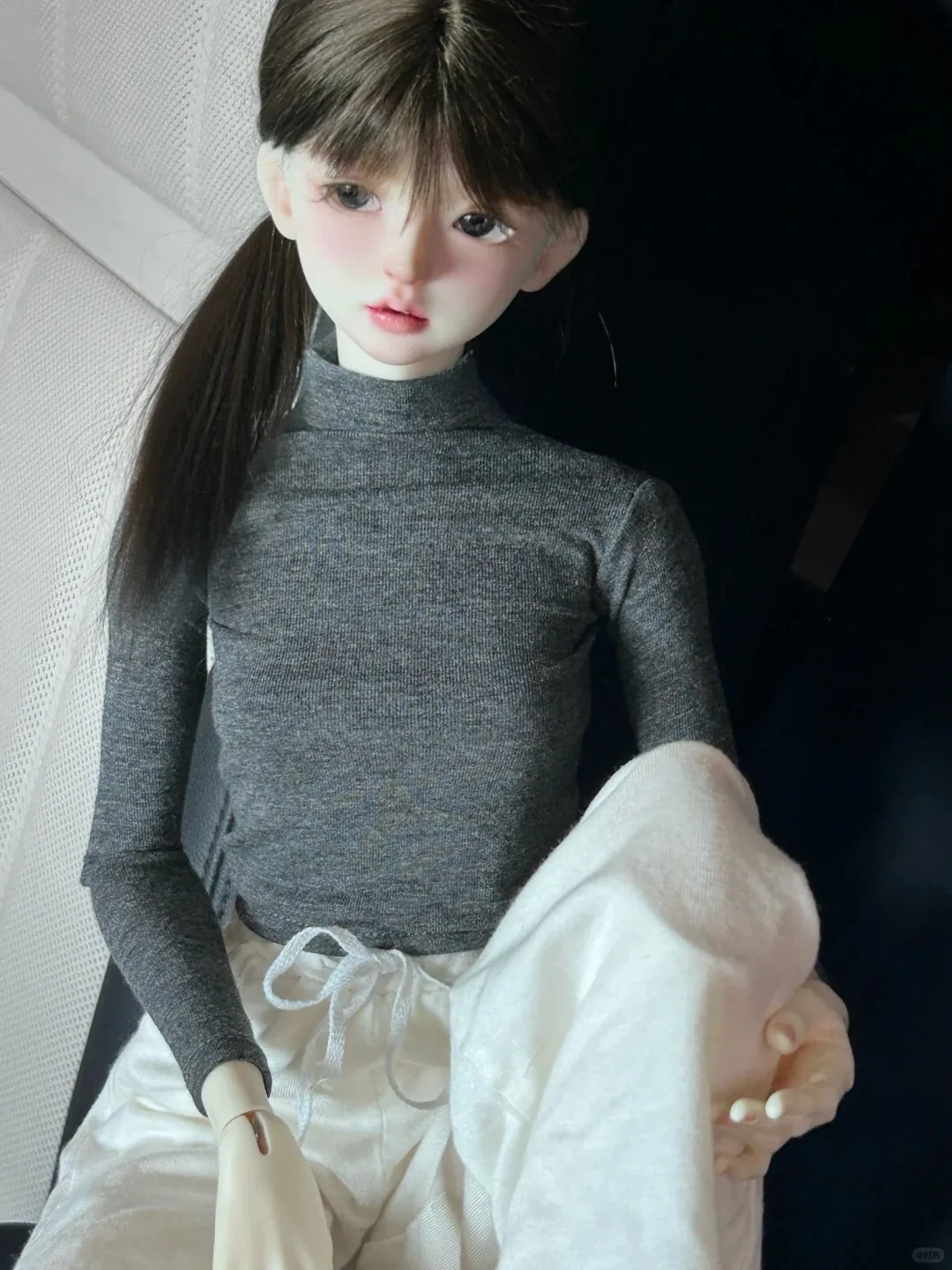 Фото Новая SD BJD1/4D натуральная кукла высотой 42 см, женская кукла Linglan премиум-класса, изделия с тиснением из смолы, макияж, тонкое тело, бесплатная доставка №3