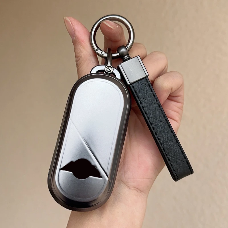 

Серый автомобильный брелок из ТПУ, чехол для ключей, защитный чехол для Bmw Mini Countryman Cooper One 2023 2024, держатель для пульта дистанционного управления, брелок для ключей