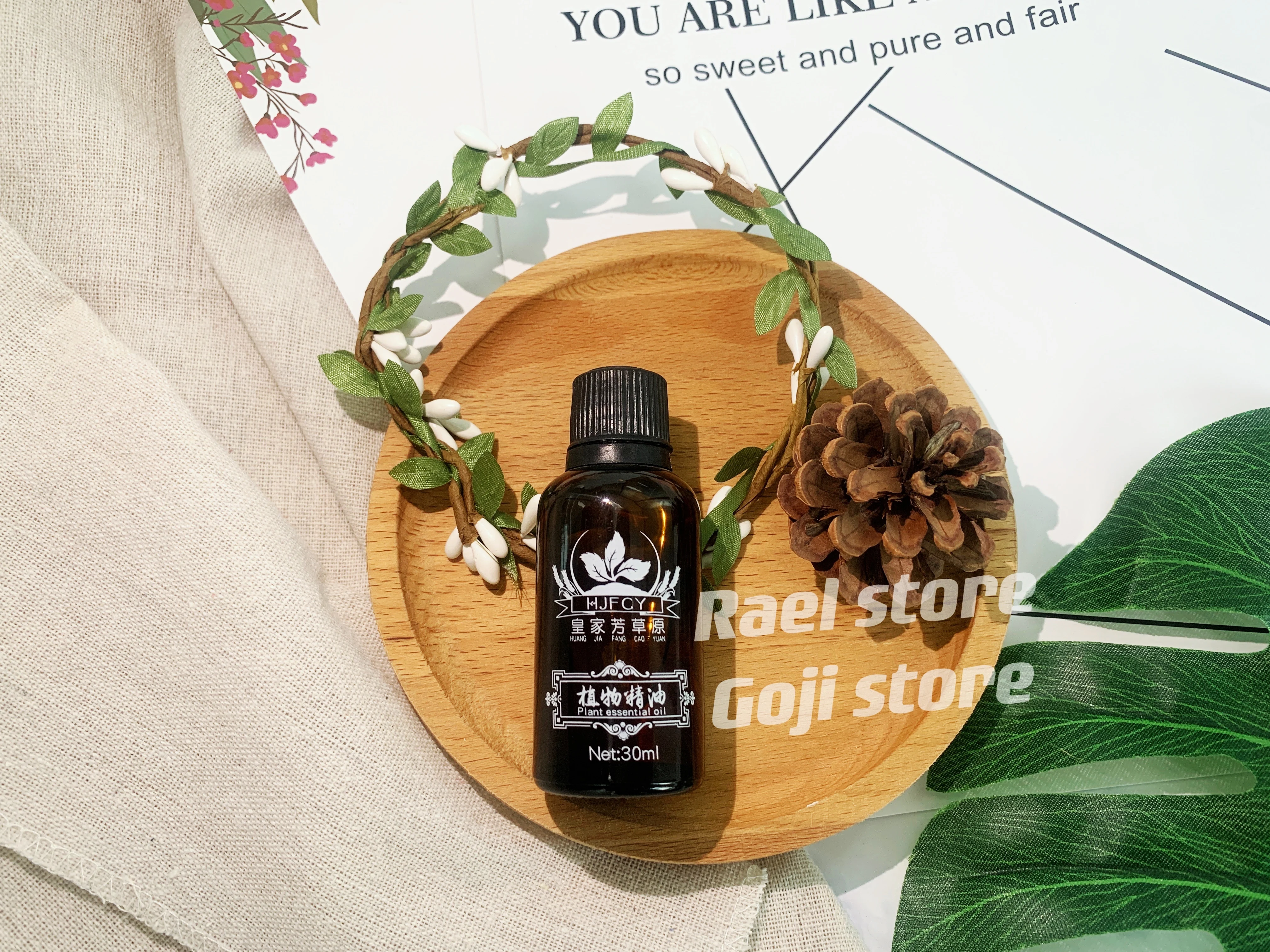 

30ml Hot Sale Pure Plant Essential Oil Ginger Body Massage Oil Thermal Body Ginger Essential Oil For Scrape Therapy SPA