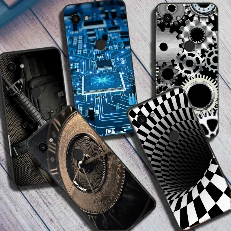 Материнская плата с 3D чипом для Google Pixel 3A XL, чехол для телефона Google Pixel3A XL 3AXL, чехлы Pixel3A 3A 3A, мягкие чехлы